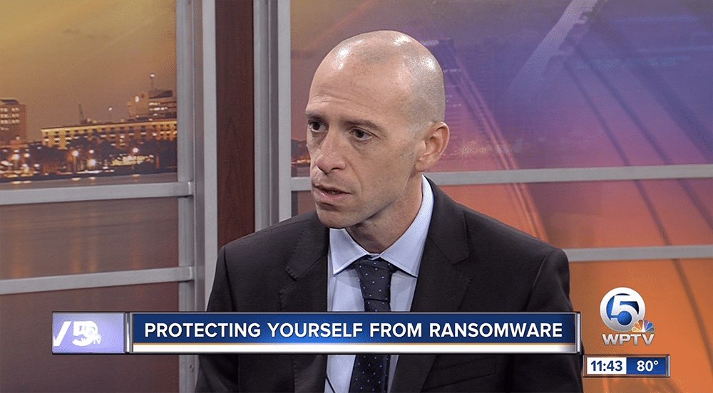 MonsterCloud's CEO Zohar Pinhasi Talks about RYUK Ransomware on WPTV